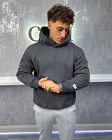 Essential Oversized CALI Hoodie - Grey