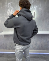 Essential Oversized CALI Hoodie - Grey