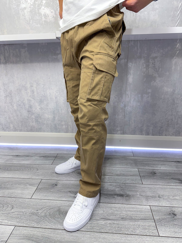 Pantaloni Cargo Giorno per Giorno - Beige