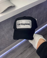 ALI | Casquette noire Explorer Plate